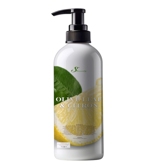OLIVE LEAF AND CITRON DEEPLY MOISTURIZING RESTORATIVE BODY LOTION - 12OZ