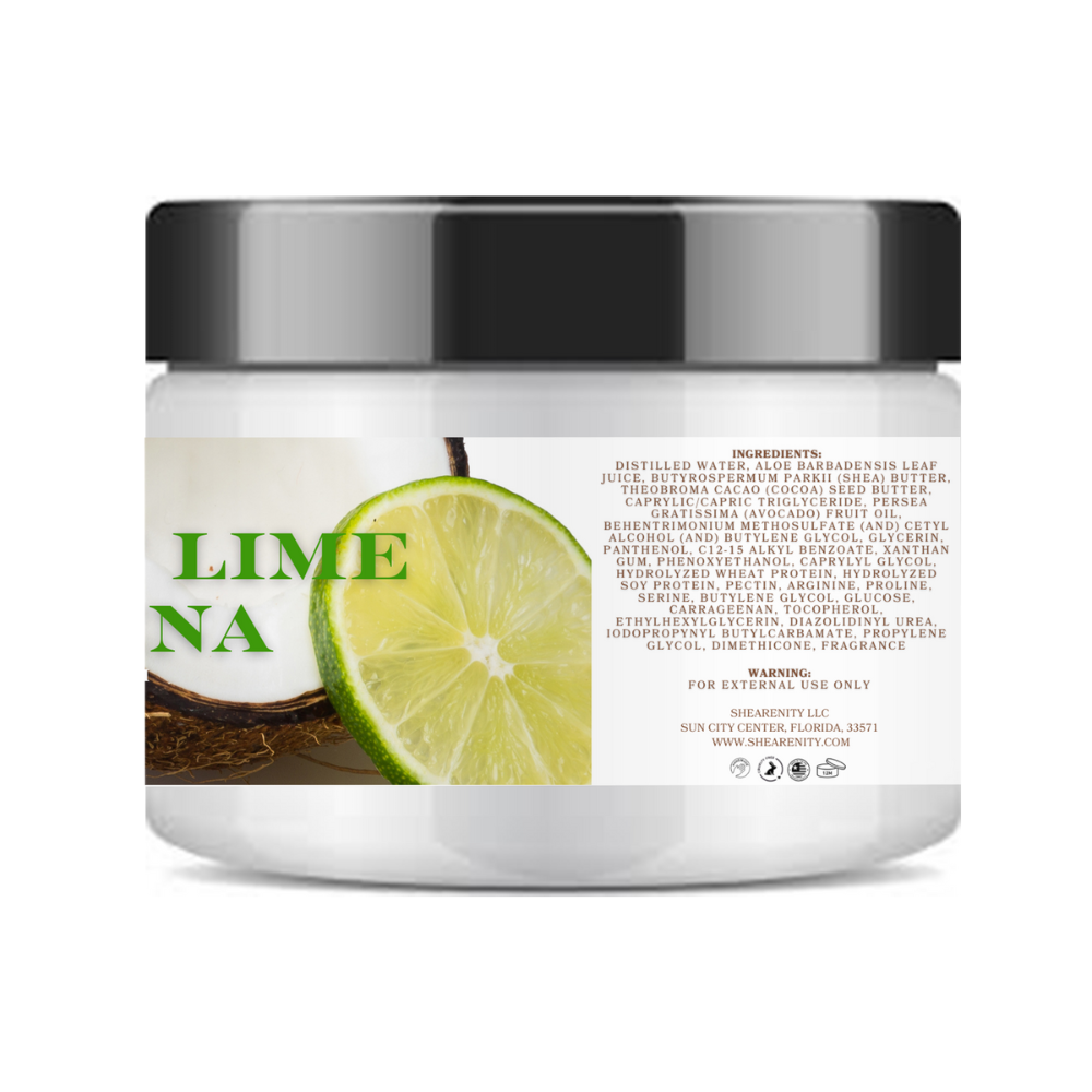 Coconut Lime Verbena Scented Ultra Hydrating Nourishing Body Cream – Deep Moisture for Dry Skin