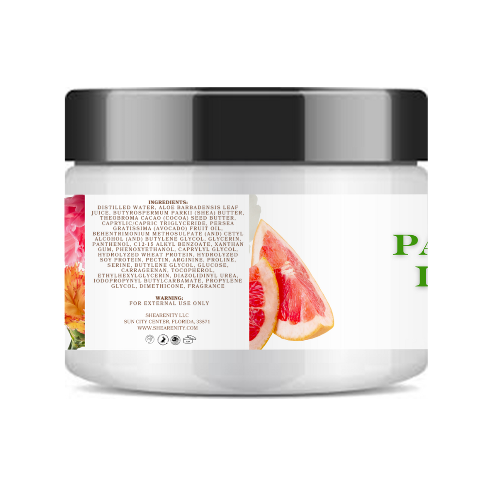 Paradise Island Scented Ultra Hydrating Nourishing Body Cream – Deep Moisture for Dry Skin - 16oz