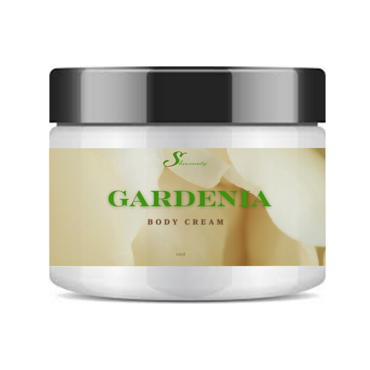 Gardenia Scented Ultra Hydrating Nourishing Body Cream – Deep Moisture for Dry Skin - 16oz