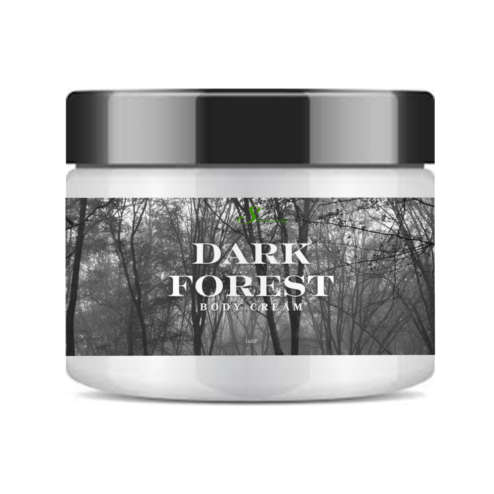 Dark Forest Scented Ultra Hydrating Nourishing Body Cream – Deep Moisture for Dry Skin - 16oz