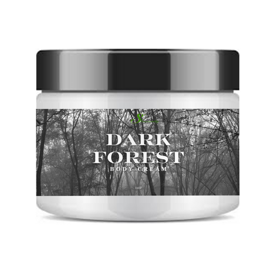 Dark Forest Scented Ultra Hydrating Nourishing Body Cream – Deep Moisture for Dry Skin - 16oz