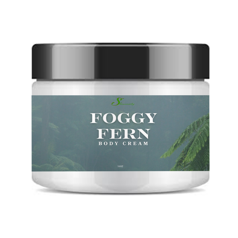 Foggy Fern Scented Ultra Hydrating Nourishing Body Cream – Deep Moisture for Dry Skin - 16oz