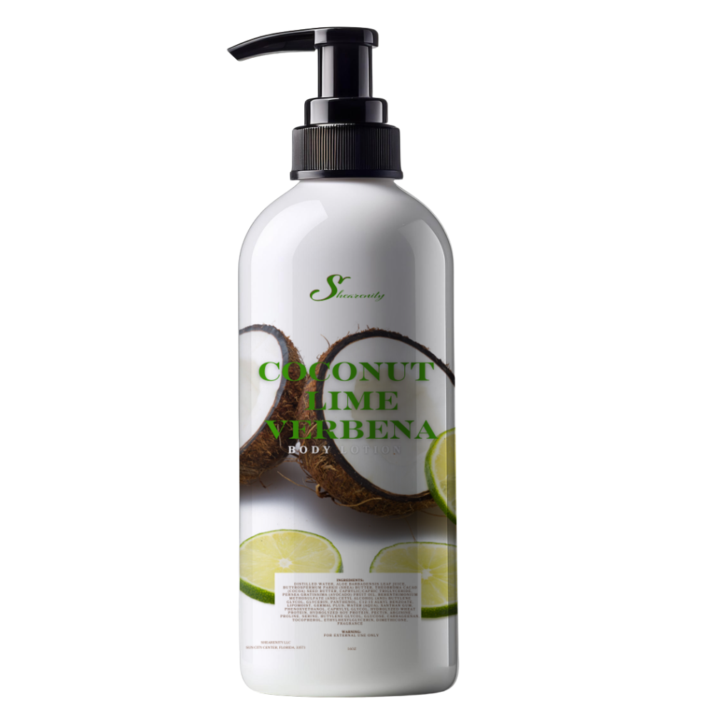 COCONUT LIME VERBENA DEEPLY MOISTURIZING RESTORATIVE BODY LOTION - 12OZ