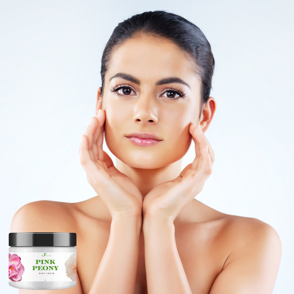 Pink Peony Scented Ultra Hydrating Nourishing Body Cream – Deep Moisture for Dry Skin