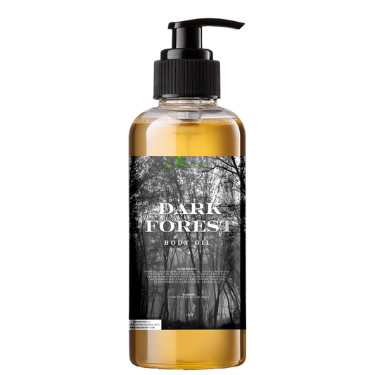 Dark Forest Nourishing Body Oil - 12oz | Avocado, Coconut, Olive, Sweet Almond & Safflower Oils + Vitamin E